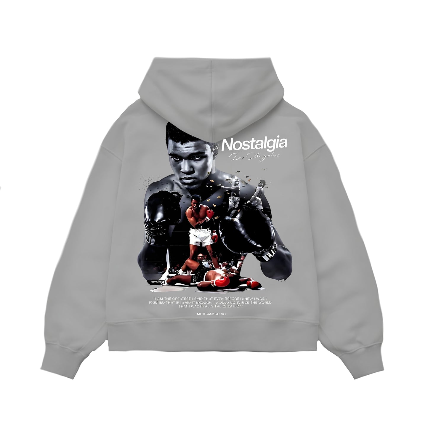Muhammad Ali Greatest Oversized Hoodie
