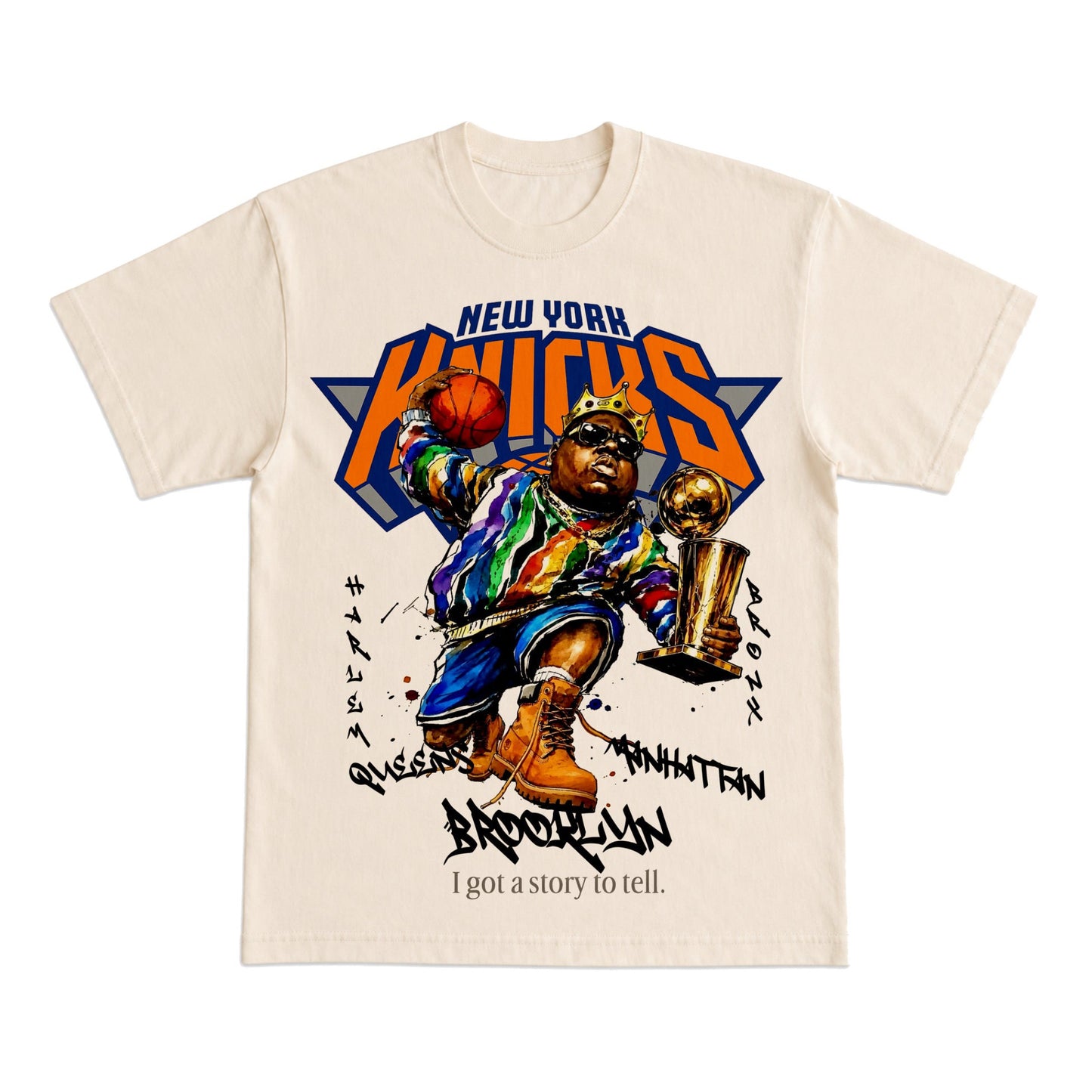 New York Knicks x Biggie Champions T-Shirt
